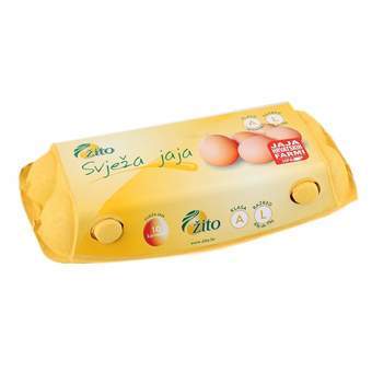 Fresh eggs 10 kom