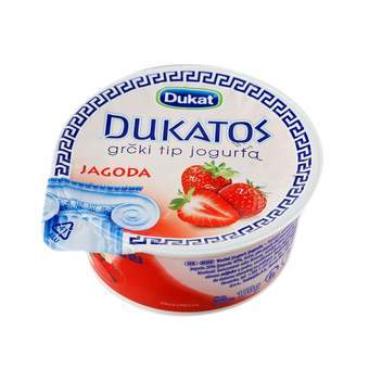 Dukatos Greek Style Yoghurt Strawberry 150 g