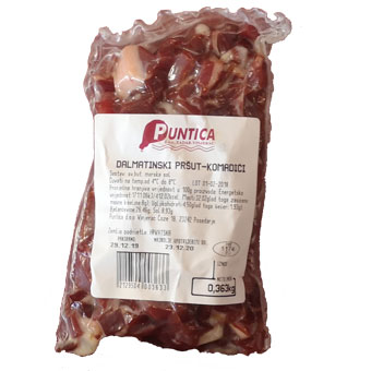 Puntica prosciutto pieces 400g