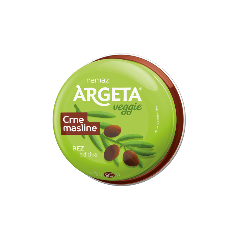 Argeta Hummus Chickpea spread with black olives 95 g